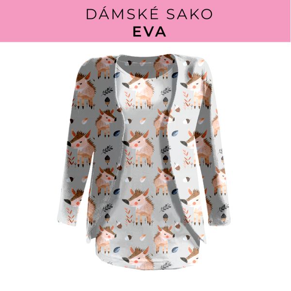 DÁMSKÝ střih - sako Eva