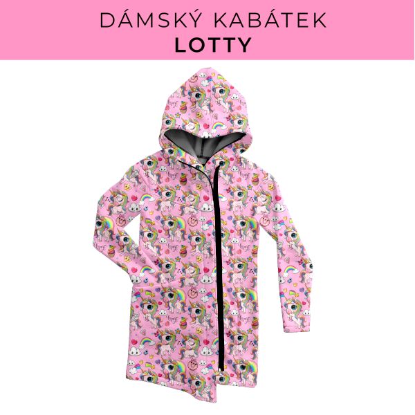 DÁMSKÝ střih - Kabátek Lotty
