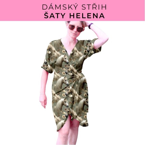 Dámský střih na šaty  Helena