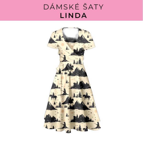 DÁMSKÝ střih - šaty Linda