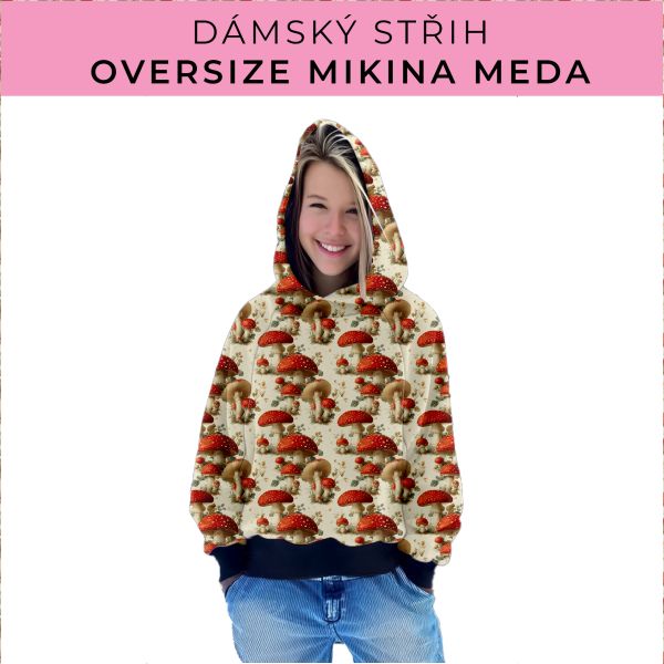 Dámský střih - mikina Meda