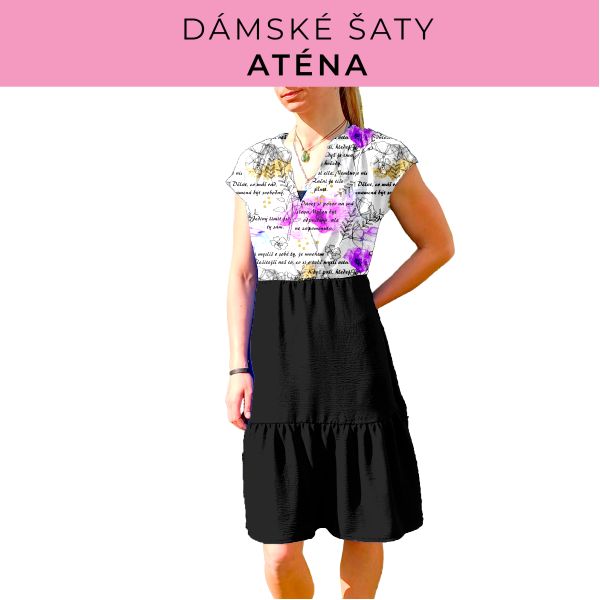 DÁMSKÝ střih - šaty Aténa