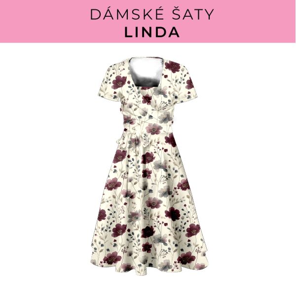 DÁMSKÝ střih - šaty Linda