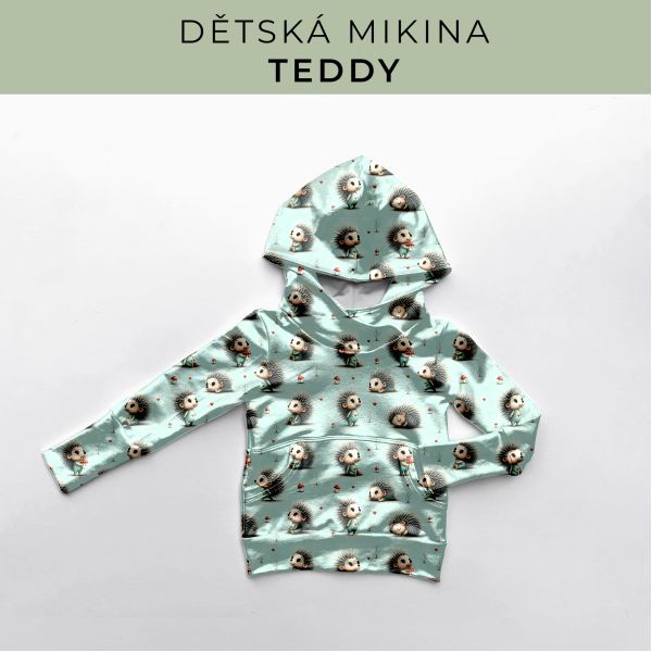DĚTSKÝ střih - Mikina Teddy