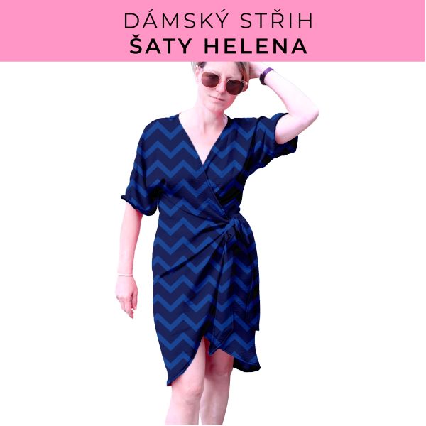 Dámský střih na šaty  Helena