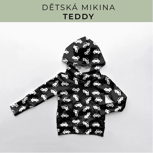 DĚTSKÝ střih - Mikina Teddy