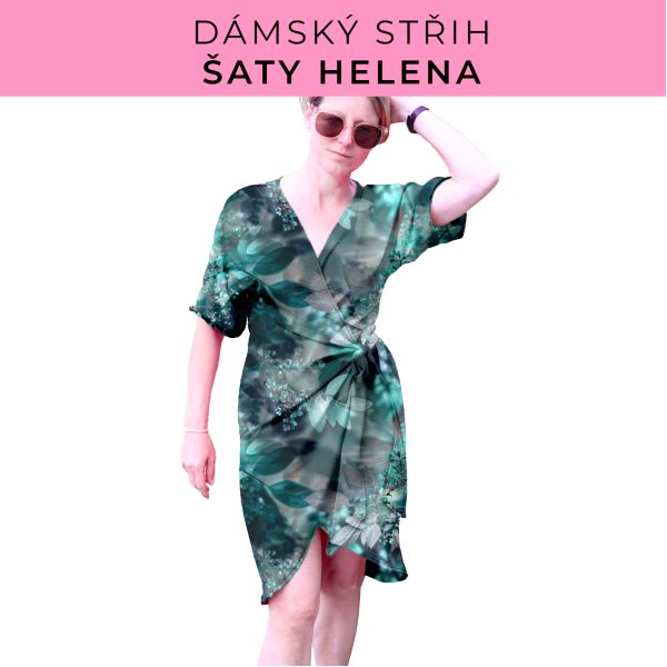 Dámský střih na šaty  Helena