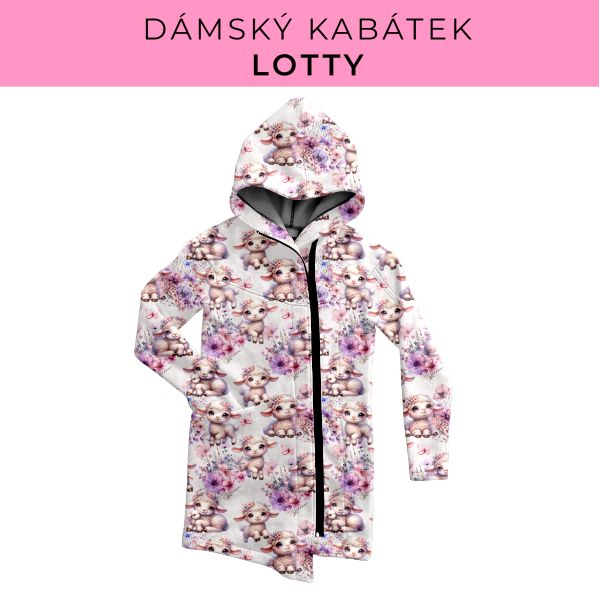 DÁMSKÝ střih - Kabátek Lotty