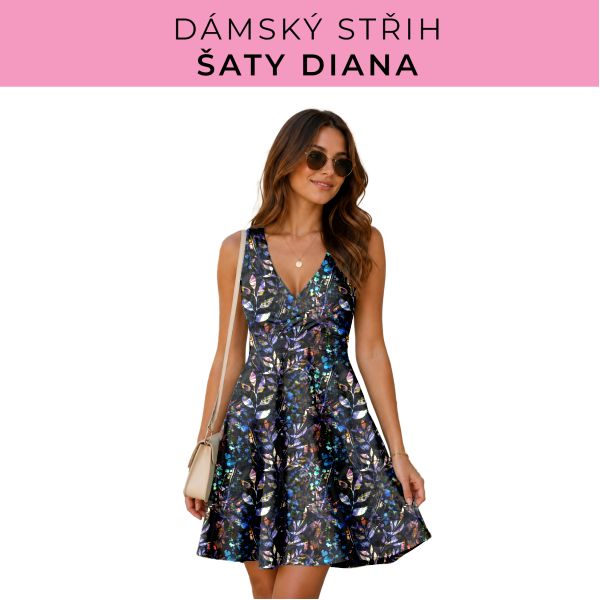Dámský střih - šaty Diana