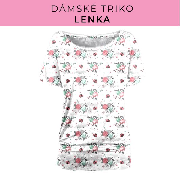 DÁMSKÝ střih - Triko Lenka
