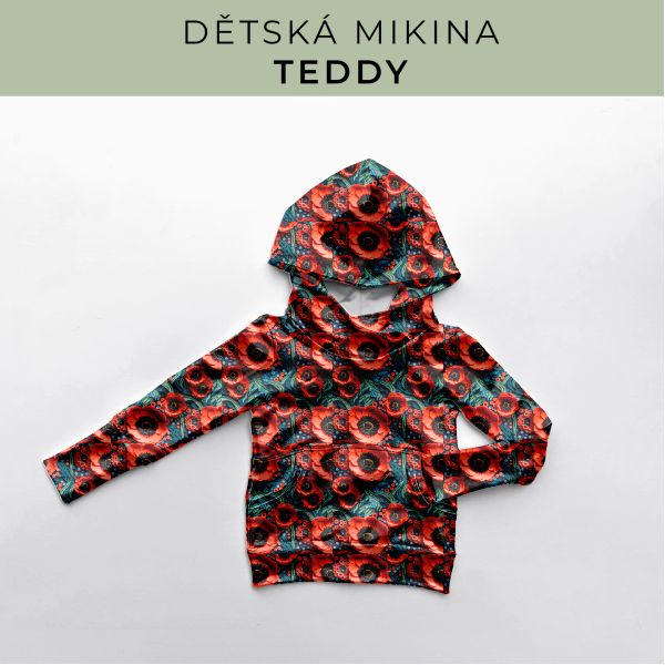 DĚTSKÝ střih - Mikina Teddy