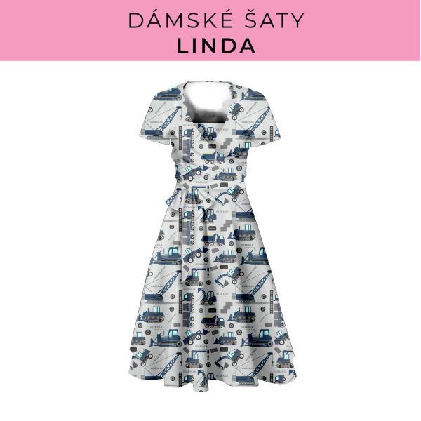DÁMSKÝ střih - šaty Linda