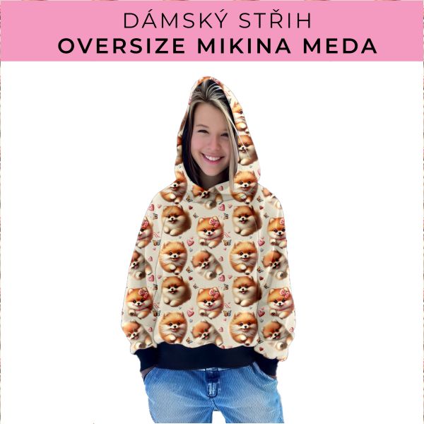Dámský střih - mikina Meda