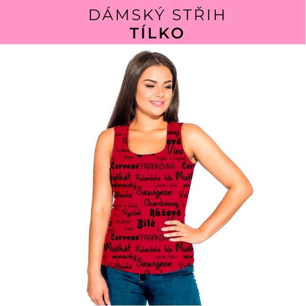 DÁMSKÝ střih - Tílko a kalhoty 
