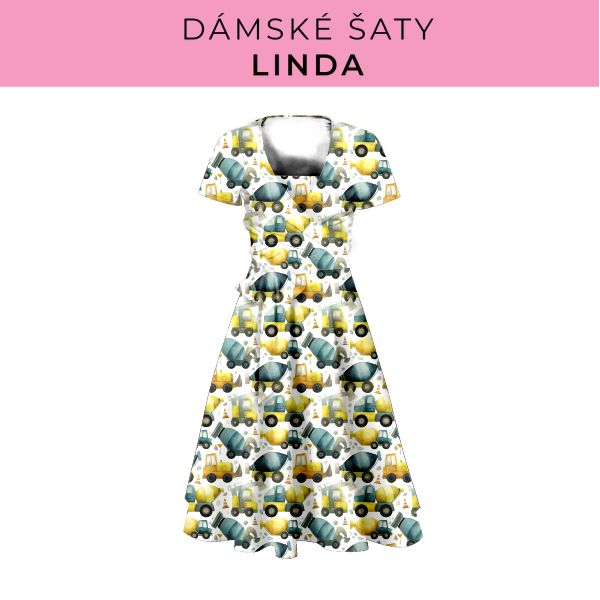 DÁMSKÝ střih - šaty Linda