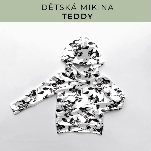 DĚTSKÝ střih - Mikina Teddy