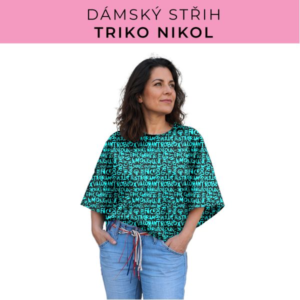 Dámský střih -  triko Nikol