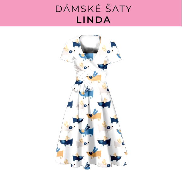 DÁMSKÝ střih - šaty Linda