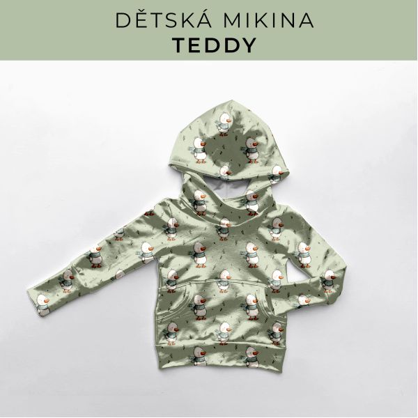 DĚTSKÝ střih - Mikina Teddy