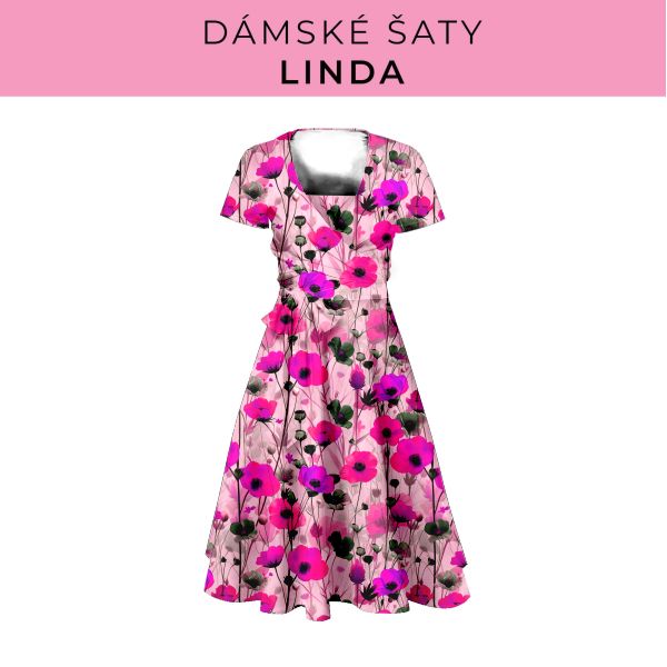 DÁMSKÝ střih - šaty Linda