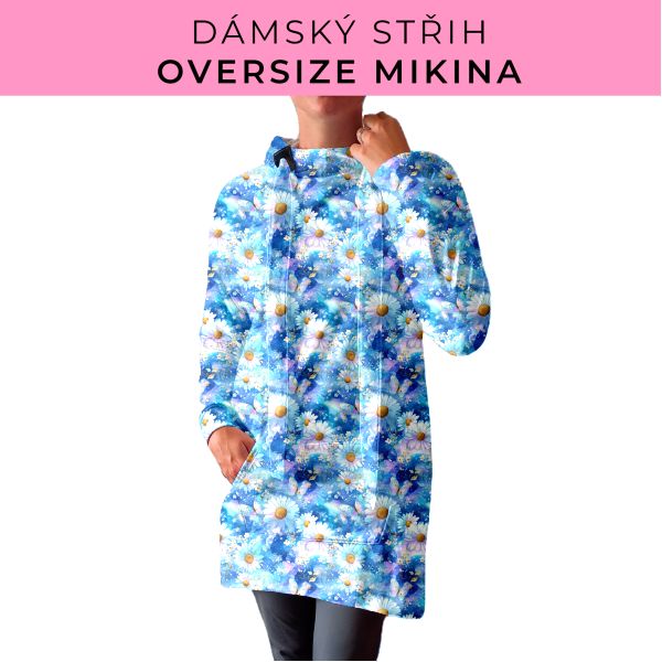 DÁMSKÝ střih - Oversize mikina