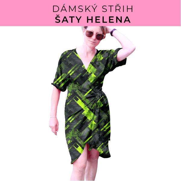 Dámský střih na šaty  Helena