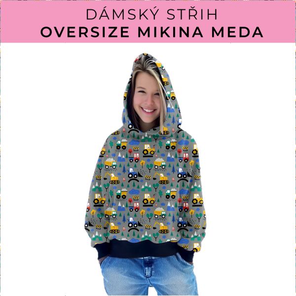 Dámský střih - mikina Meda