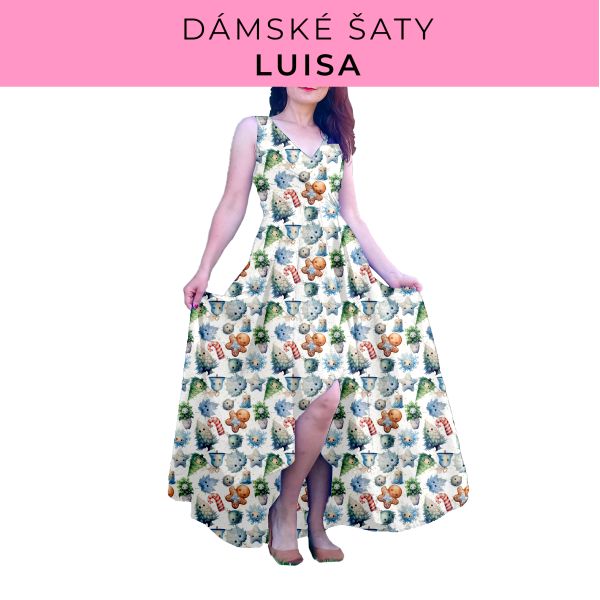 DÁMSKÝ střih - šaty Luisa