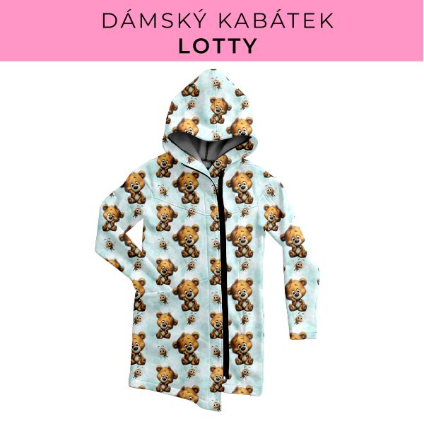 DÁMSKÝ střih - Kabátek Lotty