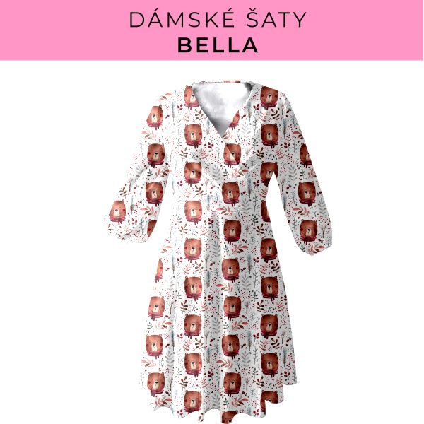 DÁMSKÝ střih - šaty Bella