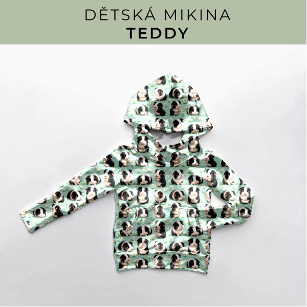 DĚTSKÝ střih - Mikina Teddy