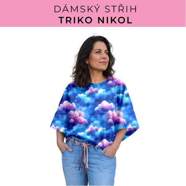 Dámský střih -  triko Nikol