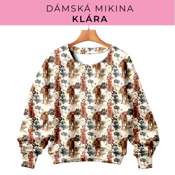 DÁMSKÝ střih - mikina Klára