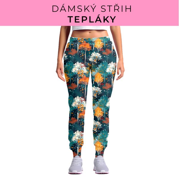 DÁMSKÝ střih - tepláky