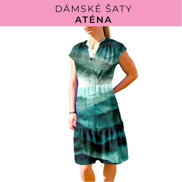 DÁMSKÝ střih - šaty Aténa
