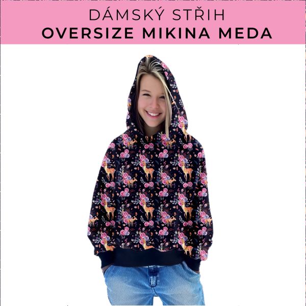 Dámský střih - mikina Meda