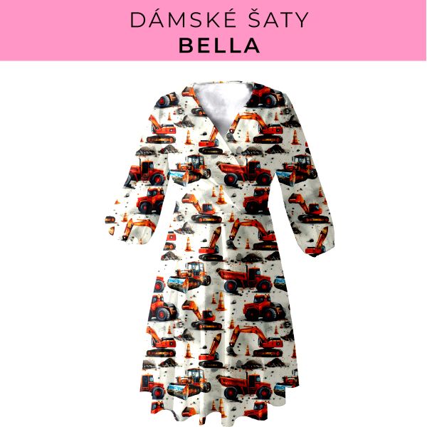 DÁMSKÝ střih - šaty Bella