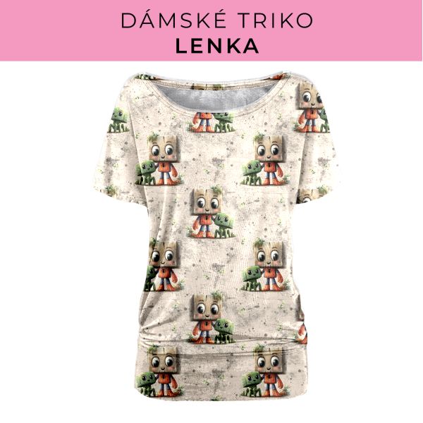 DÁMSKÝ střih - Triko Lenka