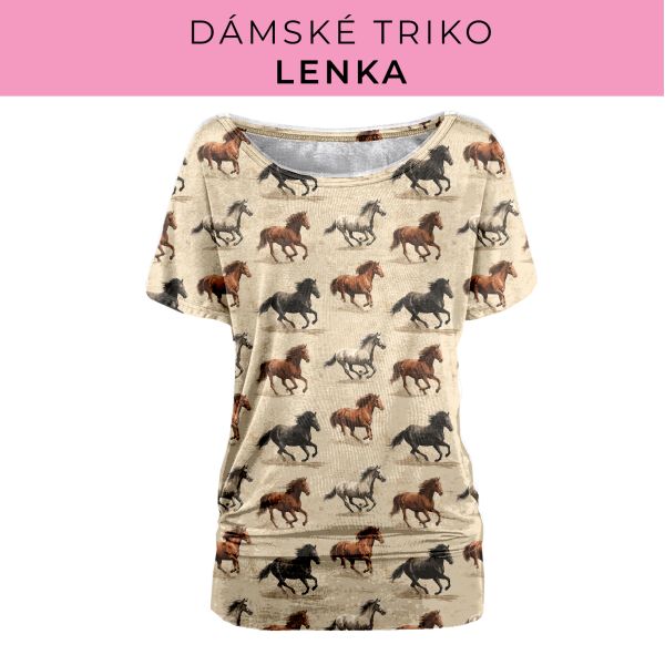 DÁMSKÝ střih - Triko Lenka