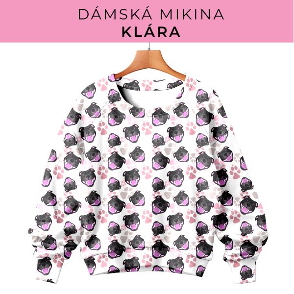 DÁMSKÝ střih - mikina Klára