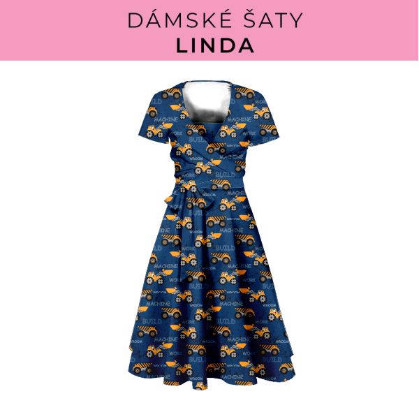 DÁMSKÝ střih - šaty Linda