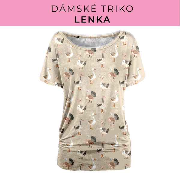 DÁMSKÝ střih - Triko Lenka