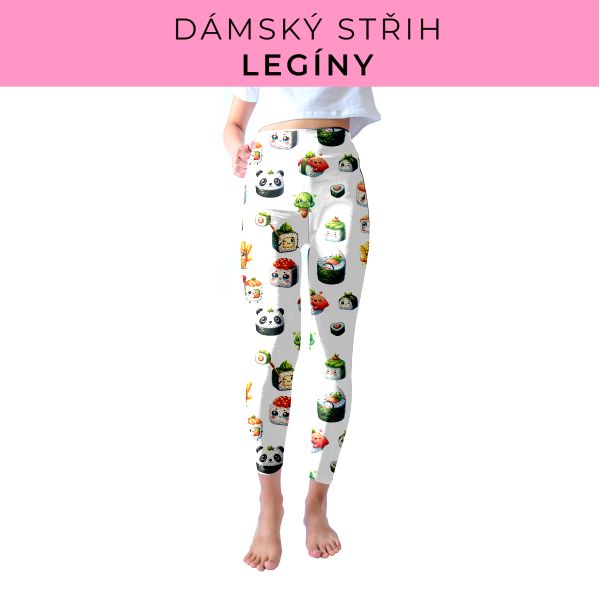 DÁMSKÝ střih - legíny SPORT - SLIM FIT