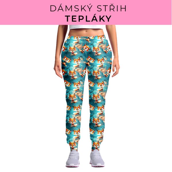 DÁMSKÝ střih - tepláky
