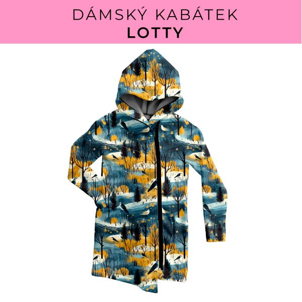 DÁMSKÝ střih - Kabátek Lotty