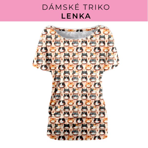 DÁMSKÝ střih - Triko Lenka