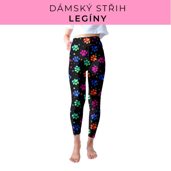 DÁMSKÝ střih - legíny SPORT - SLIM FIT