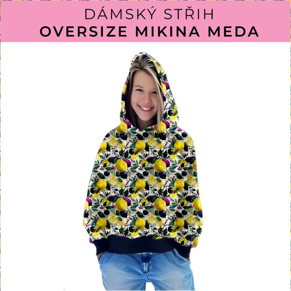 Dámský střih - mikina Meda