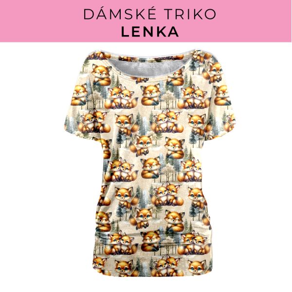 DÁMSKÝ střih - Triko Lenka