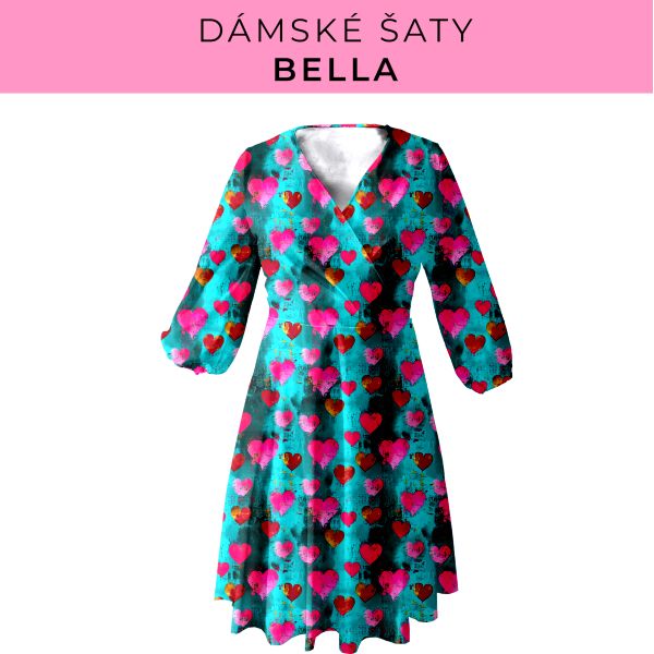 DÁMSKÝ střih - šaty Bella